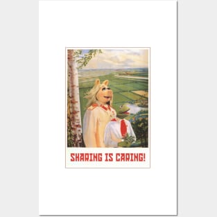 Sharing is Caring Posters and Art